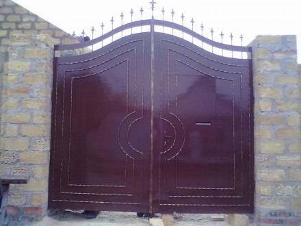 изготовление металлоизделий:ворота,заборы,двери,навесы,двери,лестницы,и другие м. . фото 8