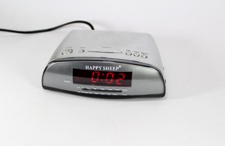 Часы KK 9905 AM-FM Характеристики: Производитель Kenko Тип часов Настольные Тип . . фото 3
