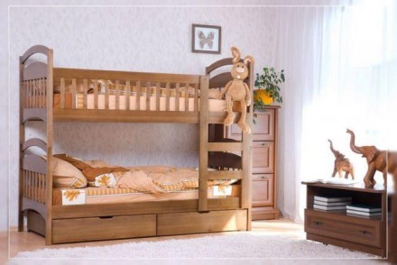 Двухъярусная кровать с мебельного производства Карина, София, Иринка с выдвижным. . фото 2