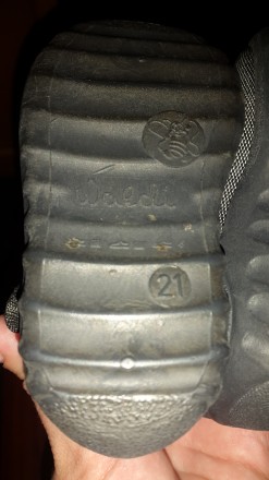 Продам закрытые сандалии фирмы Waldi в ОТЛИЧНОМ состоянии - 21р, по стельке где-. . фото 5