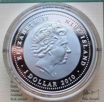 Продам монету из серебра Год Кролика серии "Восточный календарь", достоинством 1. . фото 6