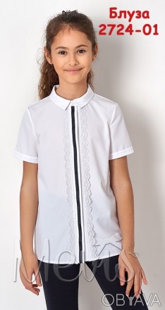 В магазині Стрекоза:

Блуза для дівчинки молодшого шкільного віку з коротким р. . фото 1