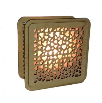 Данный светильник представляет собой деревянную форму, заполненную кристаллами с. . фото 10