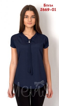 В магазині Стрекоза:

Блуза з коротким рукавом для дівчинки підлітка ТМ Mеvis,. . фото 2