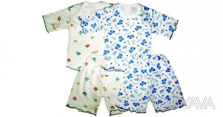 Детские трикотажные пижамы оптом и в розницу
Пижама «Волна летняя»
 
Размерный р. . фото 1