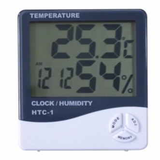 Универсальный цифровой измеритель влажности и температуры с большим информативны. . фото 3