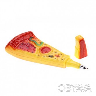 
Аппетитная ручка в виде кусочка пиццы с магнитом на холодильник.
Размеры,см. 13. . фото 1