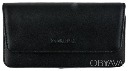 Кожаный футляр на пояс Valenta для смартфонов с диагональю экрана 5,5-6 дюймов. . . фото 1