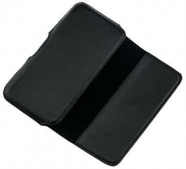 Отличный кожаный чехол от VALENTA Черного цвета для телефона Samsung Galaxy Note. . фото 5