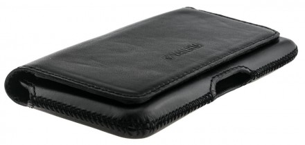 Отличный кожаный чехол от VALENTA Черного цвета для телефона Samsung Galaxy Note. . фото 8