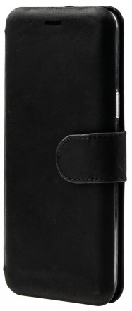 Кожаный чехол-книжка Valenta для смартфона Samsung Galaxy s9 Black. Выполнен акс. . фото 6