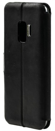 Кожаный чехол-книжка Valenta для смартфона Samsung Galaxy s9 Black. Выполнен акс. . фото 5