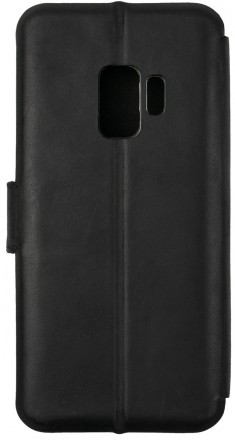 Кожаный чехол-книжка Valenta для смартфона Samsung Galaxy s9 Black. Выполнен акс. . фото 2
