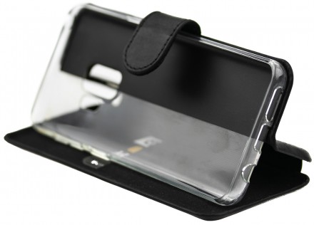 Кожаный чехол-книжка Valenta для смартфона Samsung Galaxy s9 Black. Выполнен акс. . фото 3