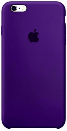Модный, стильный чехол Apple Silicone Case для iPhone 6 Plus/6s Plus Ultra Viole. . фото 2