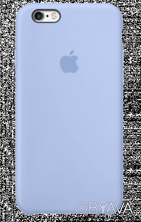 Модный, стильный чехол Apple Silicone Case для iPhone 6/6s Sky Blue создаст вам . . фото 1