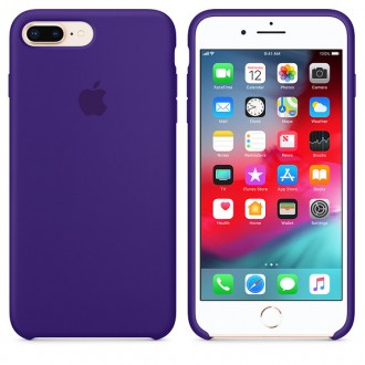 Модный, стильный чехол Apple Silicone Case для iPhone 8 Plus Ultra Violet создас. . фото 3