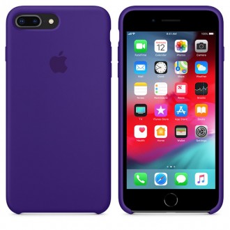 Модный, стильный чехол Apple Silicone Case для iPhone 8 Plus Ultra Violet создас. . фото 5