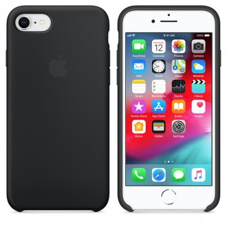 Модный, стильный чехол Apple Silicone Case для iPhone 7 Black создаст вам идеаль. . фото 3