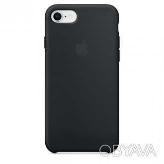 Модный, стильный чехол Apple Silicone Case для iPhone 7 Black создаст вам идеаль. . фото 1