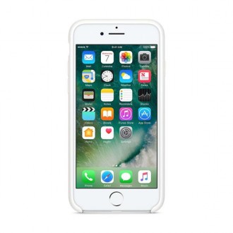 Модный, стильный чехол Apple Silicone Case для iPhone 8 White создаст вам идеаль. . фото 4