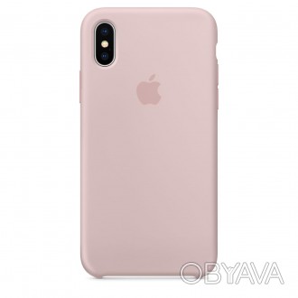Модный, стильный чехол Apple Silicone Case для iPhone Xs Max Pink Sand создаст в. . фото 1
