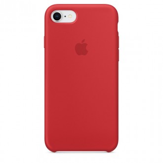 Модный, стильный чехол Apple Silicone Case для iPhone 7 RED создаст вам идеальну. . фото 2