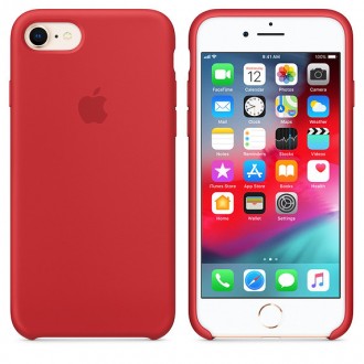 Модный, стильный чехол Apple Silicone Case для iPhone 7 RED создаст вам идеальну. . фото 3
