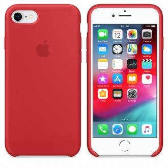 Модный, стильный чехол Apple Silicone Case для iPhone 7 RED создаст вам идеальну. . фото 4
