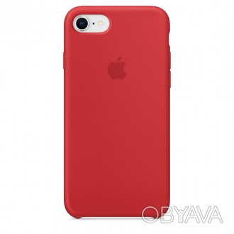 Модный, стильный чехол Apple Silicone Case для iPhone 7 RED создаст вам идеальну. . фото 1