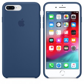 Модный, стильный чехол Apple Silicone Case для iPhone 7 Plus Blue Cobalt создаст. . фото 3
