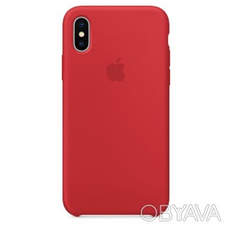 Модный, стильный чехол Apple Silicone Case для iPhone X/Xs RED создаст вам идеал. . фото 1