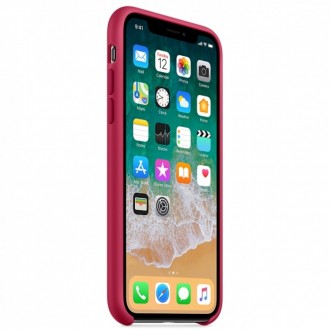 Модный, стильный чехол Apple Silicone Case для iPhone Xs Max Rose RED создаст ва. . фото 4