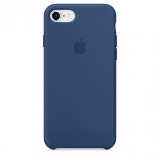 Модный, стильный чехол Apple Silicone Case для iPhone 7 Blue Cobalt создаст вам . . фото 2