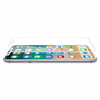 Закалённое 3D-стекло обеспечивает экрану смартфона Apple iPhone защиту от пыли, . . фото 5