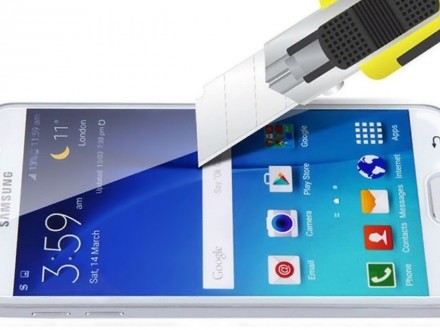 Закалённое стекло 2.5D для Samsung защитит ваш дисплей от пыли и грязи, создает . . фото 4