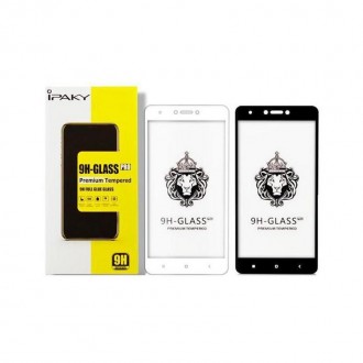 Качественное защитное стекло iPaky для Samsung A605 (A6 Plus 2018). Цвет - Black. . фото 5