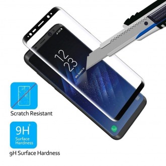 Защитное стекло для Samsung Galaxy S8 изготовлено производителем с учетом всех п. . фото 4