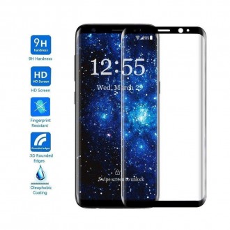 Защитное стекло для Samsung Galaxy S8 изготовлено производителем с учетом всех п. . фото 5