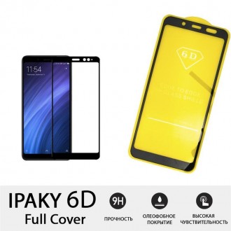 Защитное стекло iPaky 6D для Xiaomi Redmi Note 5 Pro black
Данный аксессуар защи. . фото 3