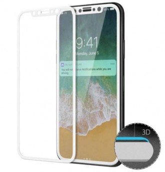 Закалённое 3D-стекло обеспечивает экрану смартфона Apple iPhone защиту от пыли, . . фото 3