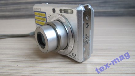 
Фотоаппарат SONY DSC-S750
Фотоаппарат в нормальном состоянии, на корпусе и экра. . фото 6