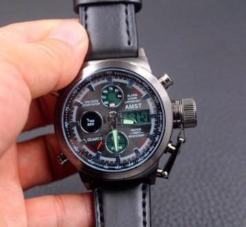 Наручные мужские часы известной марки AMST. Часы данного производителя имеют точ. . фото 3