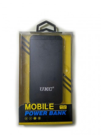 УМБ портативная зарядка Power Bank UKC M6 15000 mAh Iphone style Black. Портатив. . фото 4