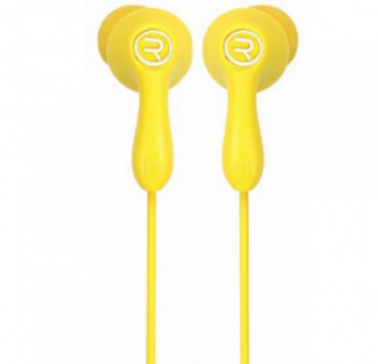 Наушники Remax RM-505 Earphone Yellow. . фото 2