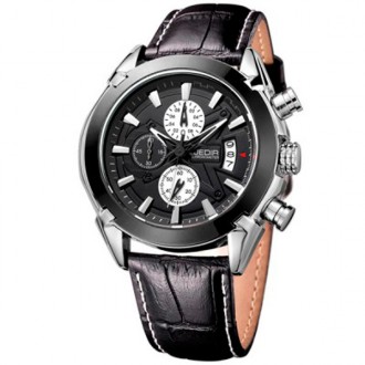 Jedir - это наручные часы с аналоговой индикацией со стальным корпусом. Все моде. . фото 2