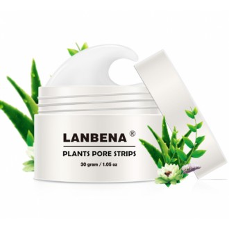 Высокоэффективное средство от угрей и черных точек Lanbena plant pore strips на . . фото 3