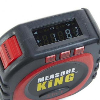 Рулетка Measure King 3 в 1 - универсальный инструмент. Подходит для замеров прям. . фото 5