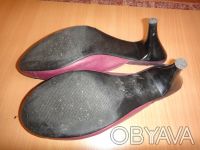 Продаются летние туфли/босоножки б/у по 50 грн./пара. 
1. Черные туфли на шпиль. . фото 7