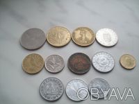 Монеты иностранные следующих стран: 
Австрия 10 шилинг
1 шилинг
50 грошен
10. . фото 5